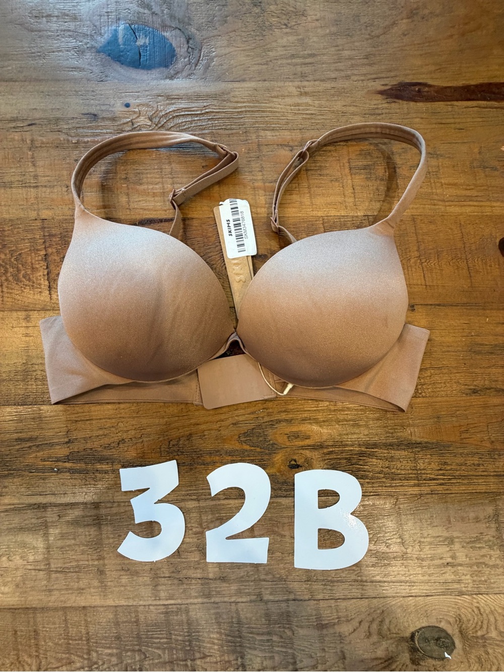 SKIMs ultimate push up plunge bra- 32B